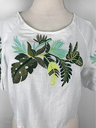 Vintage Love Kısa Bluz