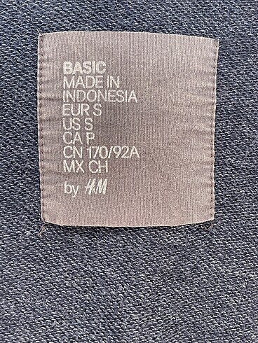 s Beden lacivert Renk H&M Kot Ceket %70 İndirimli.