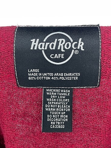 universal Beden bordo Renk Hard Rock Sweatshirt p İndirimli.