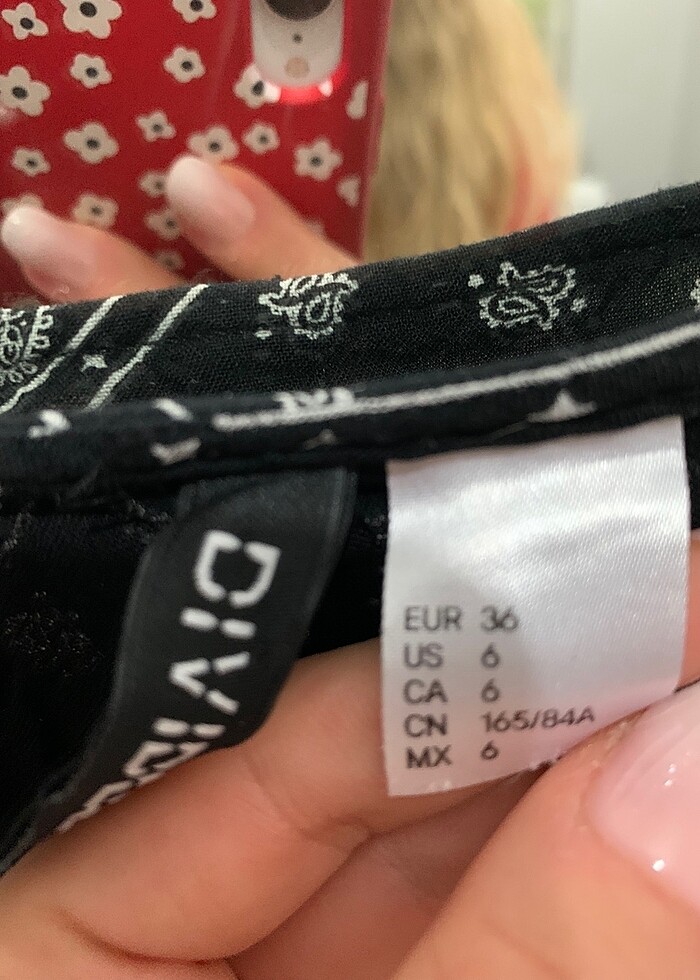 Desenli Bluz - Görsel 2