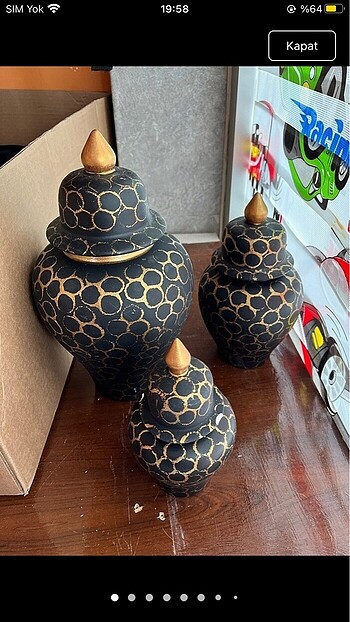3lü süs eşyası