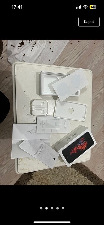 Apple iPhone 6s kutusu