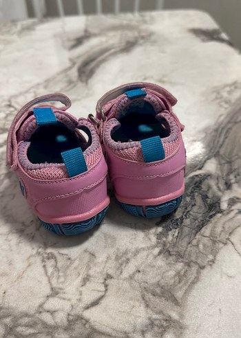 23 Beden pembe Renk Vicco Kız Çocuk Pembe Cırtlı Spor Ayakkabı