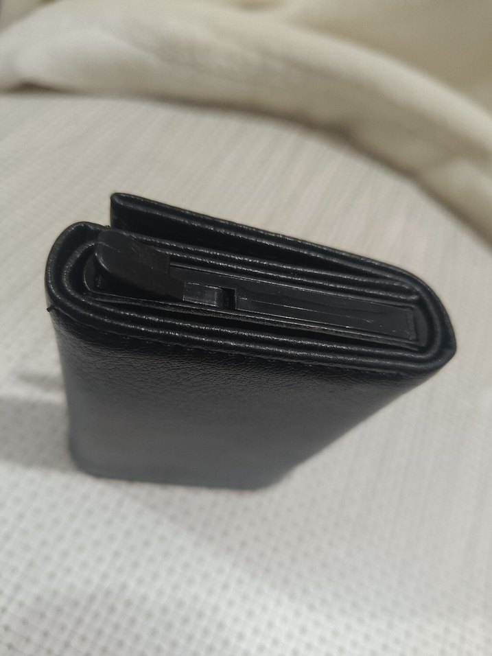 Siyah Deri Erkek Cüzdanı AVCA - Görsel 3