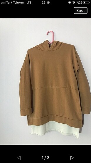 Toprak rengi sweat