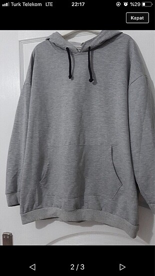 Gri sweat