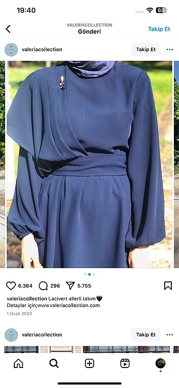 s Beden Valeria Tesettür Takım