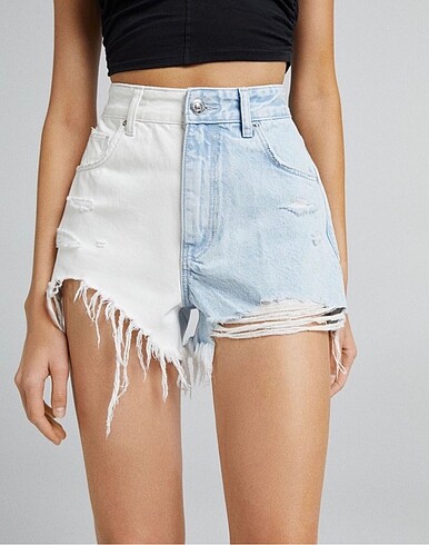 Bershka Kot Şort