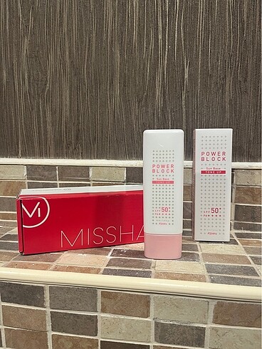 Missha Missha Pembe Power Block Güneş Kremi