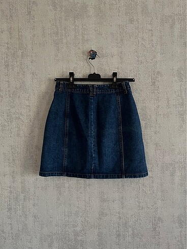 xs Beden Stradivarius Denim Kot Etek
