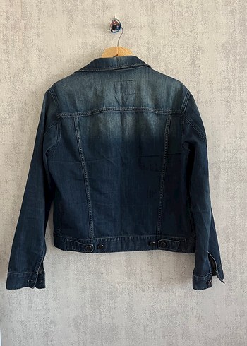 xl Beden Mavi Frank Erkek Denim Ceket