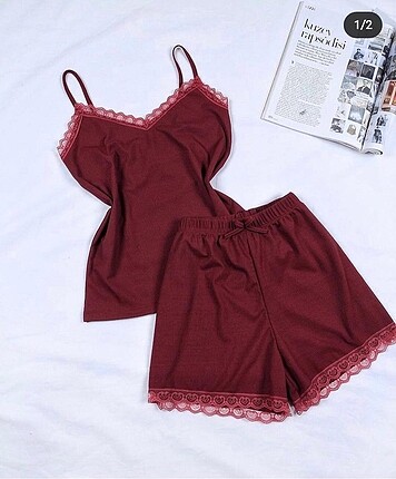 Şortlu Pijama Takımı