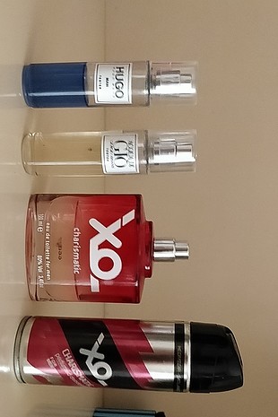 3 parfüm ve deodorant