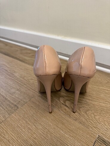 36 Beden pembe Renk Pudra rengi stiletto