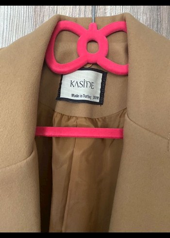 krem &taba kurklu kaban - Görsel 4