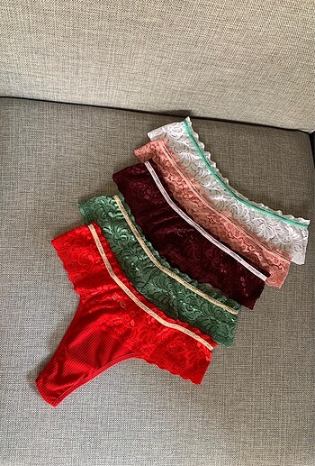Victoria Secret 5?li Kutulu Tanga Külot