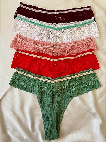 xl Beden Victoria Secret 5?li Kutulu Tanga Külot