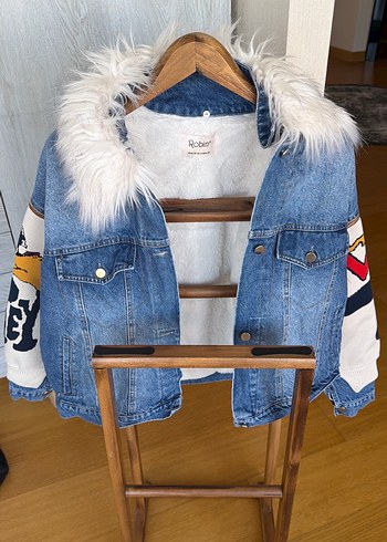 Robin Sehir Stiline Uygun Denim Ceket Rahat Ve Sik
