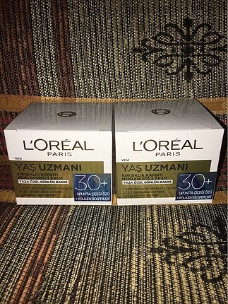 Loreal Paris yaş uzmanı kırışıklık karşıtı nemlendirici