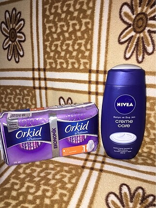 Beden Renk Nivea duş jeli+Orkid Platinum(14?lü)