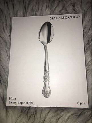 Madame Coco tatlı kaşığı seti (sıfır )