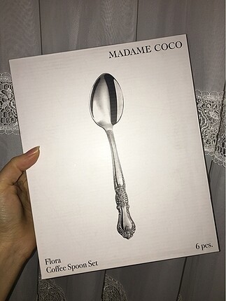 Madame Coco kahve kaşığı seti (sıfır )