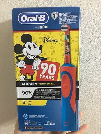 Braun Braun Oral B Mickey şarjlı diş fırçası (sıfır )