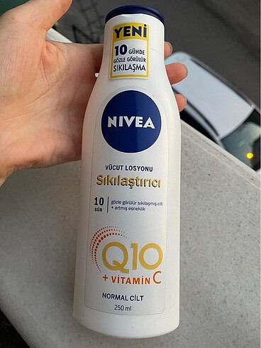  Beden Nivea Q10 sıkılaştırıcı vücut losyonu
