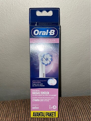 Beden Braun Oral B yedek başlık (4 kutu)