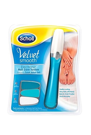 Scholl elektronik tırnak bakım seti