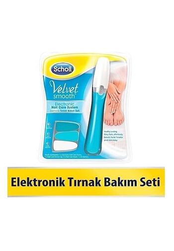 Scholl elektronik tırnak bakım seti - Görsel 11