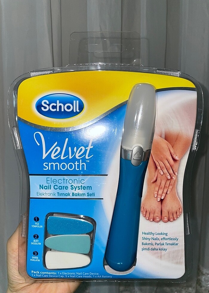 Scholl elektronik tırnak bakım seti - Görsel 2