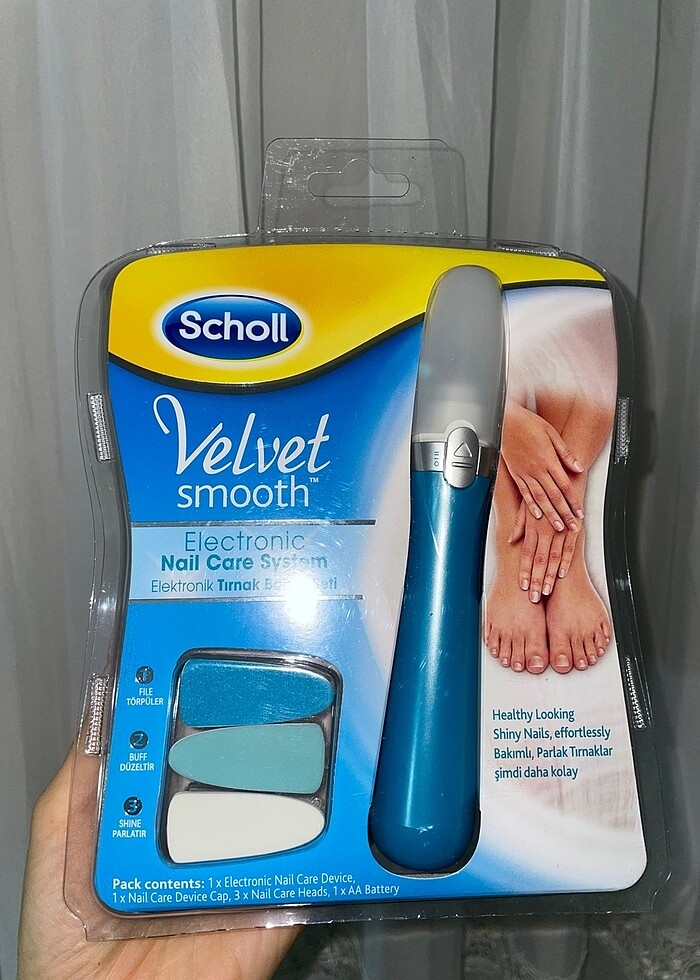 Scholl elektronik tırnak bakım seti - Görsel 3