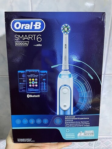  Beden Braun Oral B Smart6000 şarjlı diş fırçası