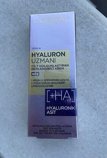 Loreal hyaluron uzmanı göz çevresi bakım kremi - Görsel 6