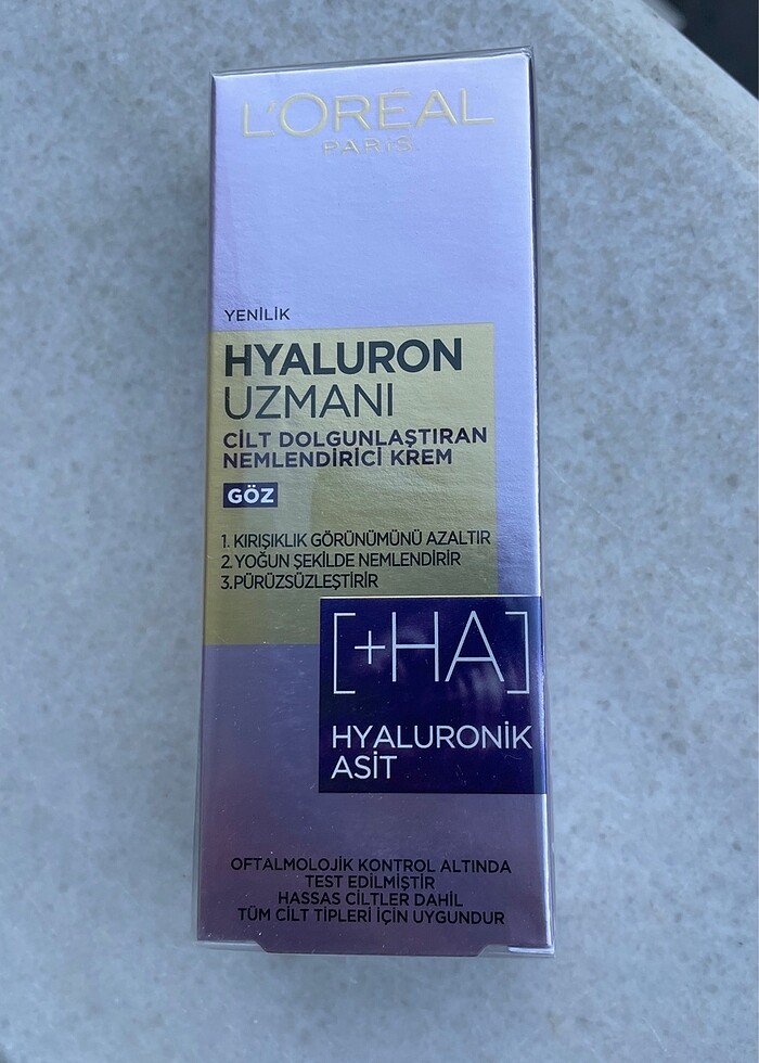 Loreal hyaluron uzmanı göz çevresi bakım kremi - Görsel 2