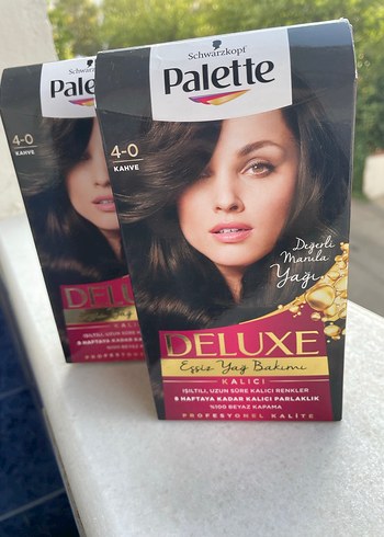 Palette deluxe 4.0 kahve 2 kutu saç boyası - Görsel 5