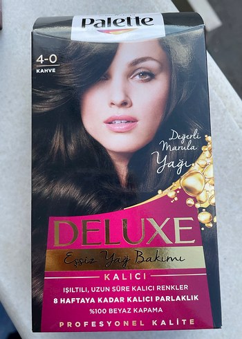 Palette deluxe 4.0 kahve 2 kutu saç boyası - Görsel 2