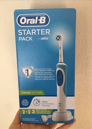 Oral-B Braun Oral B şarjlı diş fırçası 2 başlık