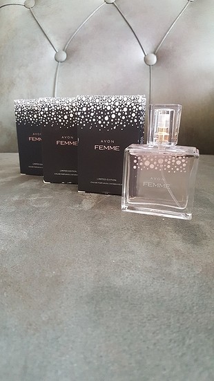 femme 30 ml den oluşan 3lü paket.3lü set 50 lira.30 ml 3 bayan 