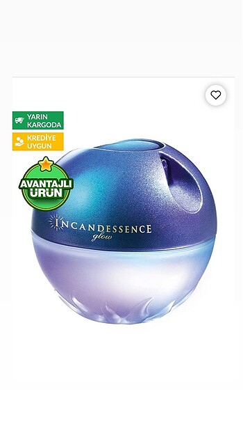 İncandessense glow sıfır son fiyat.
