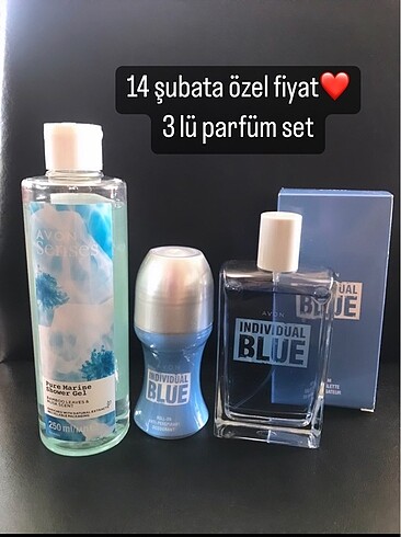 Blue erkek parfüm seti sıfır kutulu maliyet fiyatı olduğu için s