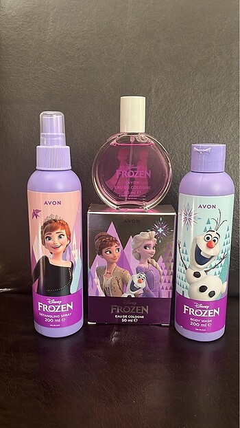 Frozen parfüm,saç ve vücut şampuanı,saç açıcısprey