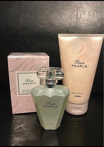 Rare pearls bayan parfüm seti.sıfır/etiketli/z barkodlu-orijina