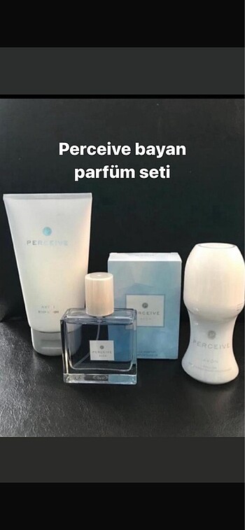 Perceive bayan parfüm seti