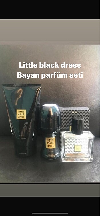 Little black dress bayan parfüm seti