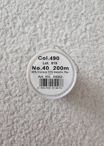 Maderia Makina Nakış Sim İpi (200 m) - Görsel 8