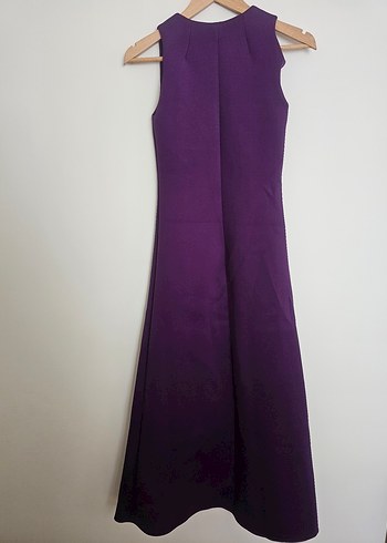 Mor Uzun Elbise - Görsel 2