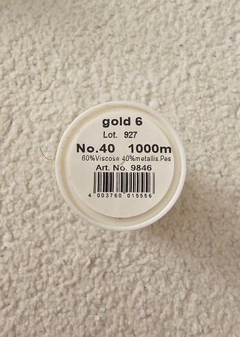 Maderia Makina Nakış Sim İpi (1000 m) - Görsel 6