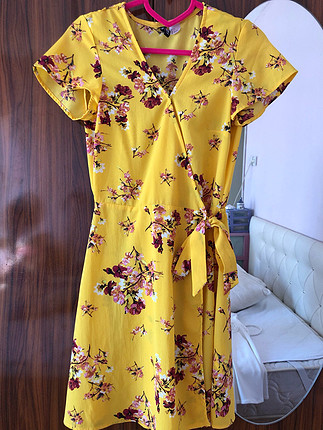 H&M SARI ELBİSE